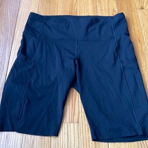 Lululemon fast and free high rise shorts 10”